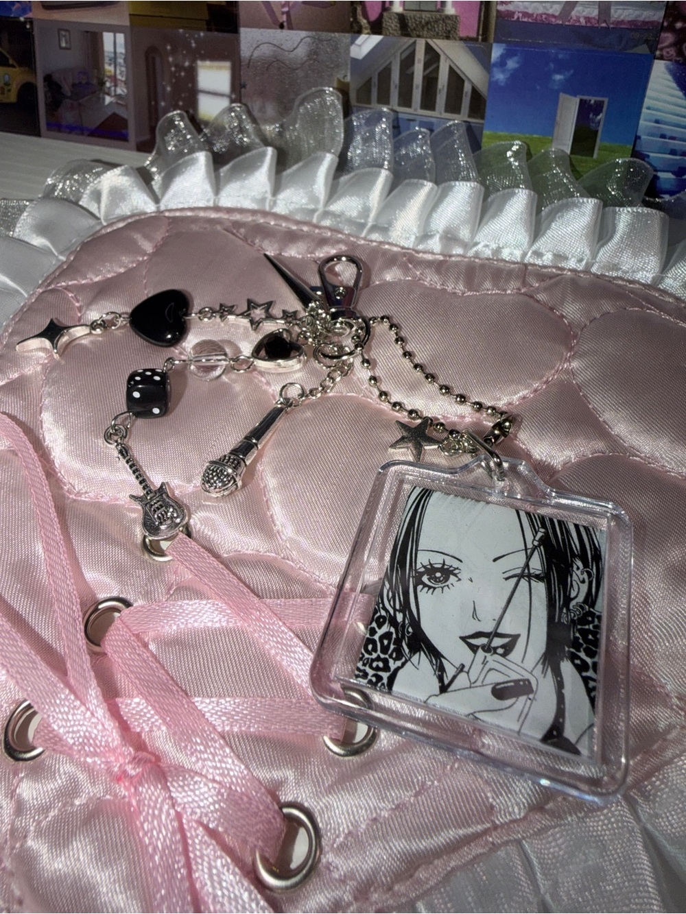 🫧🎤anime NANA keychain🎸🫧